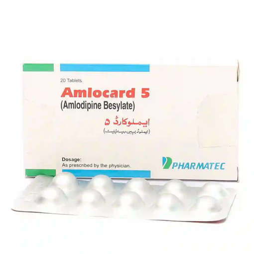 Picture of Amlocard 5mg Tab 10x3s